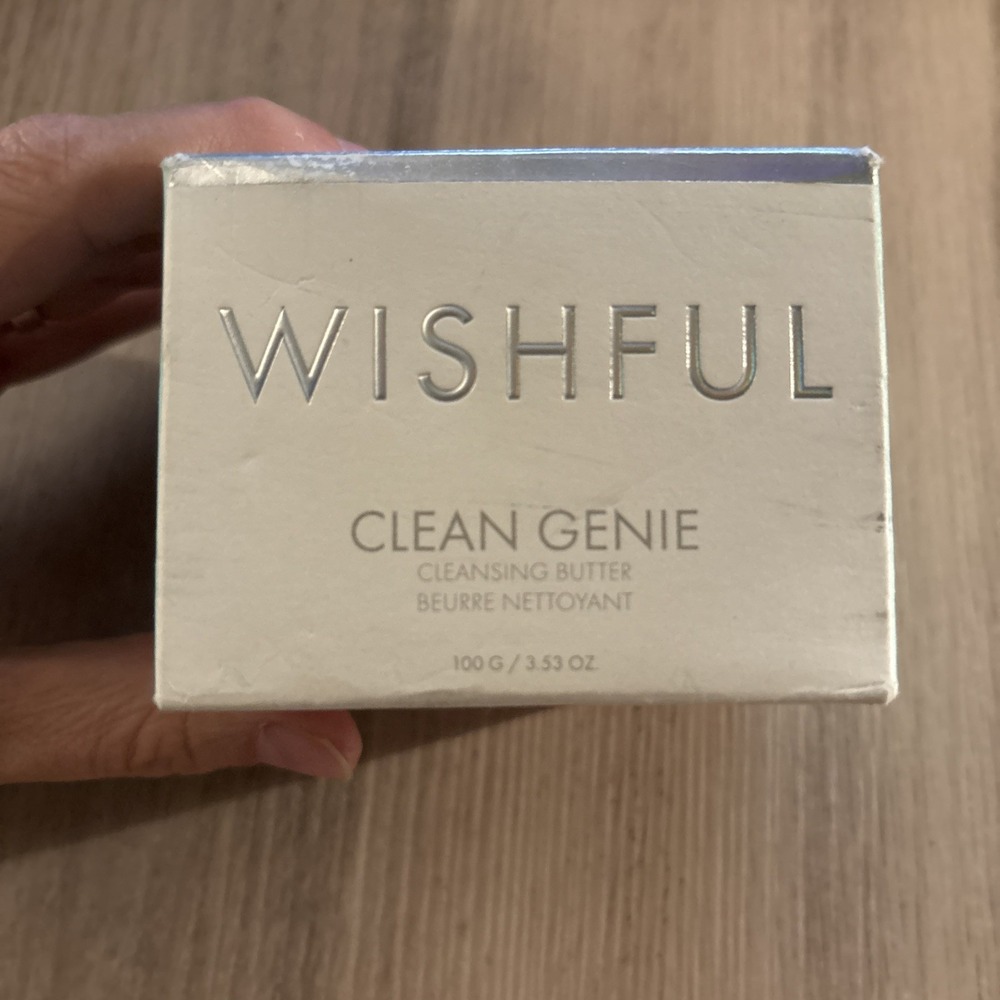 HUDA BEAUTY Wishful Clean Genie Cleansing Butter Green Tea 3.53oz 100g New